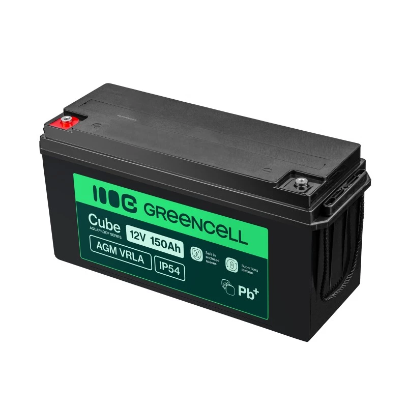 AGM baterija Green Cell AGM12V150AH-J 12V 150Ah sandari švino rūgšties