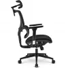 Biuro kėdė Sharkoon OfficePal C40 — juoda, ergonomiškas dizainas, reguliuojamas aukštis