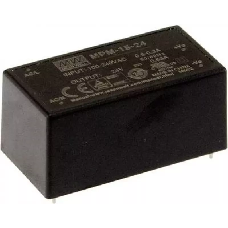 Maitinimo adapteris MEAN WELL MPM-15-3.3 15W Įėjimas 90-264V