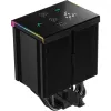 Oro aušintuvas DeepCool AK500 Digital Pro 12 cm juodas su skysčių dinaminiu guoliu