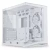 Kompiuterio korpusas Lian Li PC-Gehäuse O11 Dynamic Mini V2 Flow White