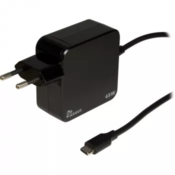 Įkroviklis Inter-Tech PD-2045 Universalus Juodas AC patalpoms 20V USB-C