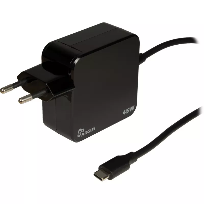Įkroviklis Inter-Tech PD-2045 Universalus Juodas AC patalpoms 20V USB-C