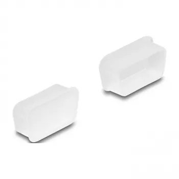 DeLOCK 67121 prievado dulkių dangtelis 2 vnt. VGA Skaidrus PVC