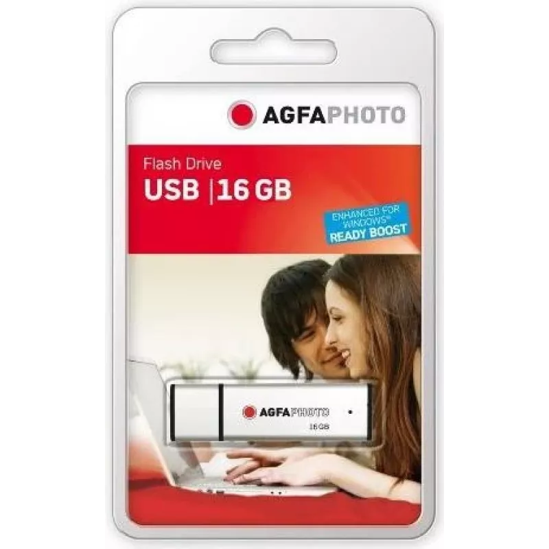 AgfaPhoto USB Flash Drive 2,0 - USB atmintinė - 16 GB - USB2.0 (10513)