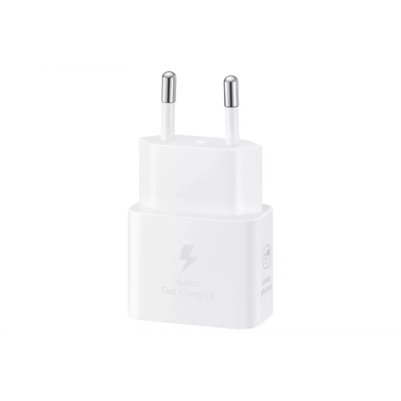 AC USB Greitas Įkroviklis Samsung EP-T2510 25W Baltas, USB‑C, PPS, Super Greitas Įkrovimas