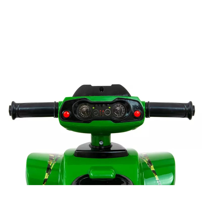 Riedėjimo žaisliukas milly mally Ride-on Monster Military modelis 27515 mažiems vaikams