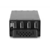 HDD narvelis DeLOCK 47126, suderinamas su stovu, metalinis, 72 mm pločio