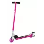 Klasikinis paspirtukas Razor S Spark Sport vaikams, sulankstomas, plieninis rėmas ir denis, 2 ratai, aukštis 825 mm, maks. apkrova 100 kg, juoda/rožinė