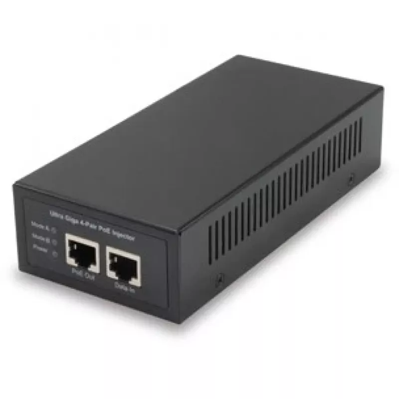 LevelOne Gigabit PoE Injector, 802.3af/at/bt, 90W