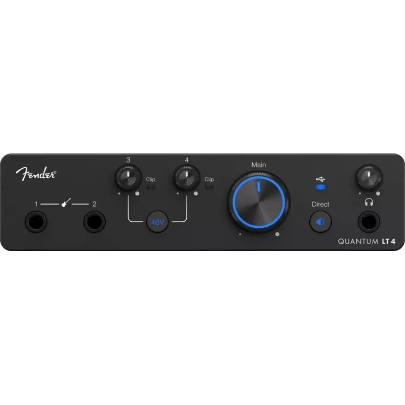 Fender Quantum LT 4 - USB-C garso sąsaja