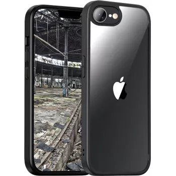 JT BERLIN Pankow hibridinis dėklas Apple iPhone 16E, tinka iki 15,4 cm (6,06 col.) ekranui, juodas