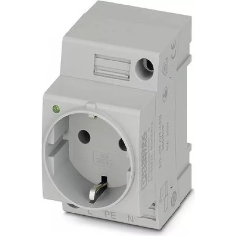 Phoenix Contact stiebo dozė DIN bėgiui EO-CF/UT/LED Turinys: 1 vnt. (804026)