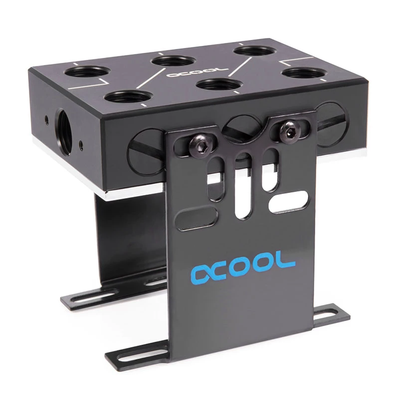 Žarnų jungtis Alphacool 12994 Acetal Juoda 78mm