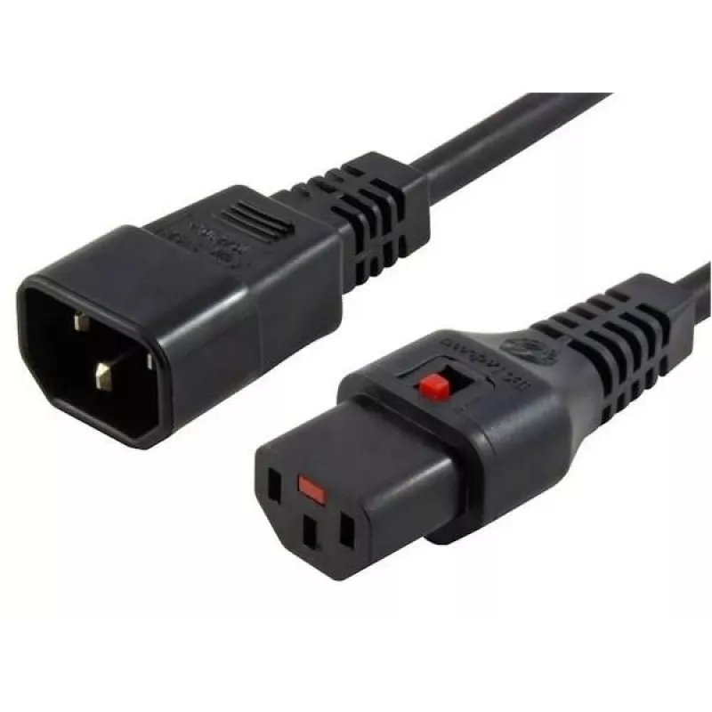 Microconnect PC1024 maitinimo laidas juodas 1 m C13 mova C14 mova