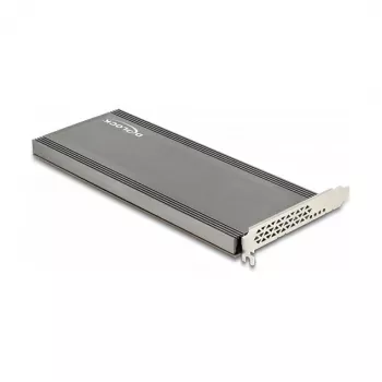 DeLOCK PCI Express 4.0 x16 kortelė į 4 vidinius NVMe M.2 Key M su radiatoriu ir ventiliatoriumi