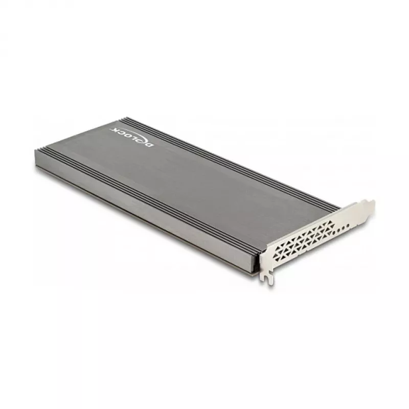 DeLOCK PCI Express 4.0 x16 kortelė į 4 vidinius NVMe M.2 Key M su radiatoriu ir ventiliatoriumi