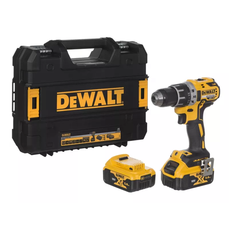 DeWALT XR Belaidis 18V gręžtuvas-suktuvas su raktu, Li-Ion, Euro kištukas