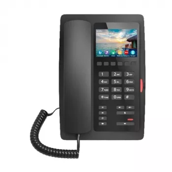 Fanvil H5W IP telefonas Juodas 2 linijos Wi-Fi