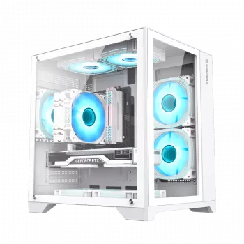 Gamemax | Korpusas | INFINITY MINI WH | M-ATX