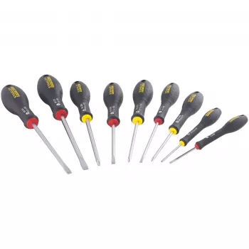 Rankinis atsuktuvų rinkinys STANLEY FATMAX FMHT65439-0 — tiesūs atsuktuvai, įvairių dydžių