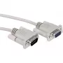RS232 kabelis ROLINE DB9 V - M 1,8 m