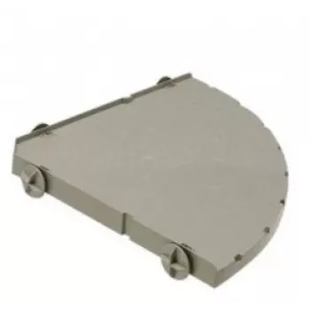 Lentynėlė FERPLAST 93245021 — plastikinė lentynėlė šeškų ir graužikų narvams, pilka, 380×380×30 mm
