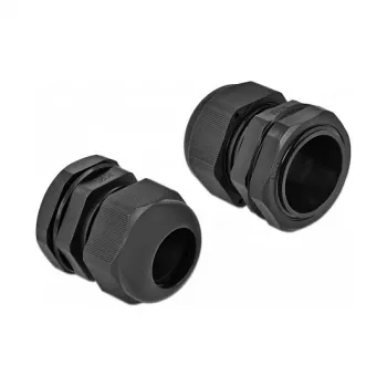 Kabelio sandariklis DeLOCK 60224 Juodas Plastikinis 10 vnt.
