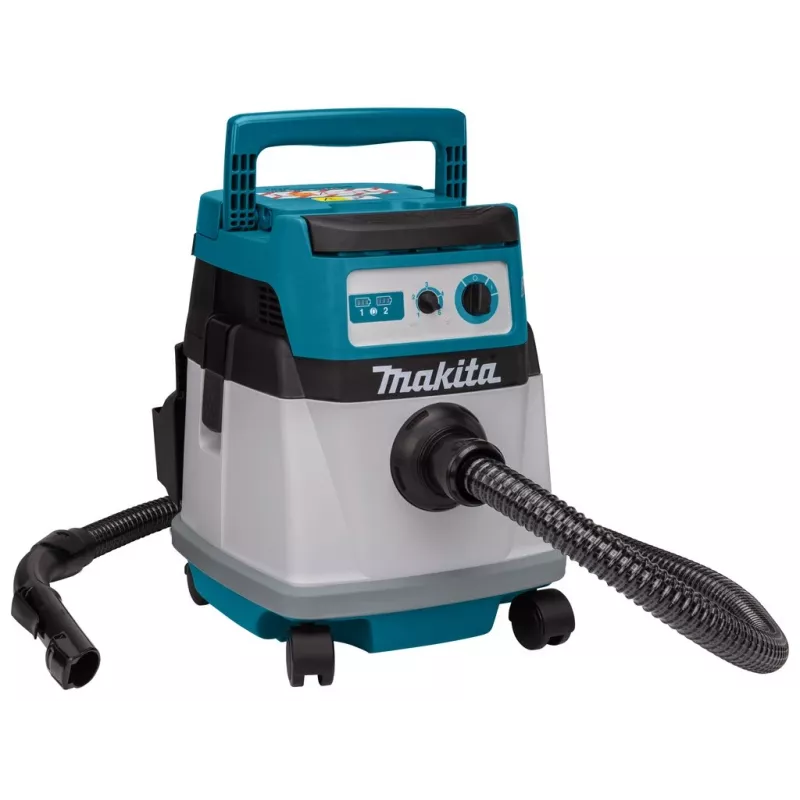 Makita DVC155LZX2 dulkių siurblys 15 L sausam ir šlapiam valymui