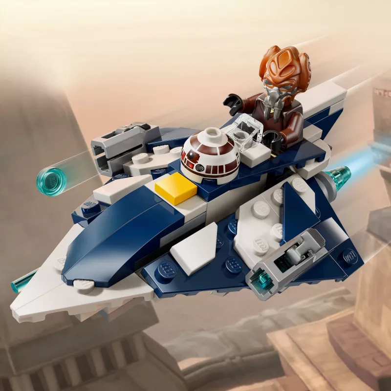 LEGO Microfighter Star Wars Plo Koon'o Jedi naikintuvas 75400 — 89 dalys, 1 minifigūrėlė, amžius 6+