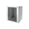 DIGITUS Professional Dynamic Basic Series DN-19 16U-6/6-EC - korpusas - tinkamas montuoti prie sienos - pilka, RAL 7035 - 16U - 48,3 cm (19)