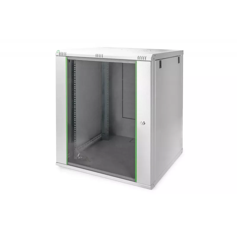 DIGITUS Professional Dynamic Basic Series DN-19 16U-6/6-EC - korpusas - tinkamas montuoti prie sienos - pilka, RAL 7035 - 16U - 48,3 cm (19)