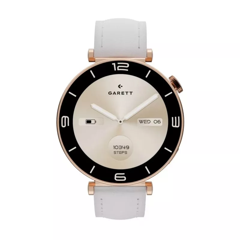 Išmanusis laikrodis Garett Rose Gold tinklelis