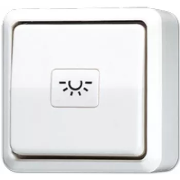 Jung 631 A WW elektros jungiklis 1P baltas (631AWW)