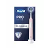 Oral-B Electric Toothbrush Pro Series 1 Cross Action suaugusiems, įkraunama, rožinė, 1 šepetėlio galvutė, 3 dantų valymo režimai