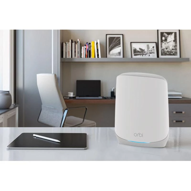 NETGEAR Orbi RBK762S Tri-band (2.4 GHz / 5 GHz / 5 GHz) Wi-Fi 6 (802.11ax) balta 5 vidinė