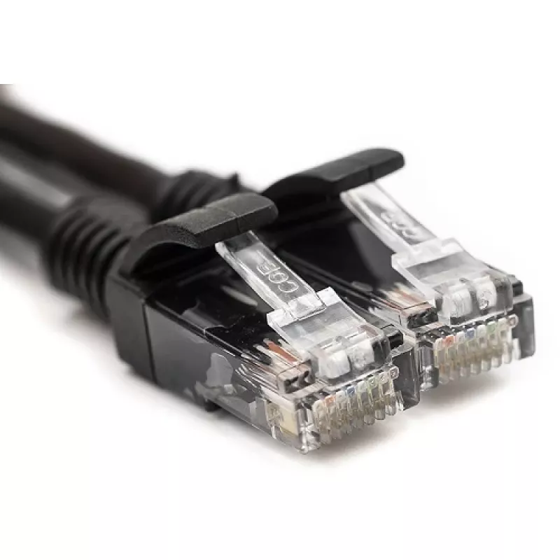 Kabelis Cat5E UTP, 25 m, juodas