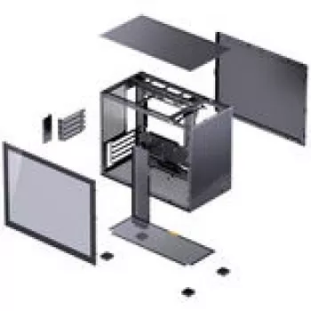 Kompiuterio korpusas Jonsbo D32 STD Mini Case mATX Juodas