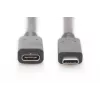 USB Type-C ilginamasis laidas Digitus AK-300210-007-S 0,7 m