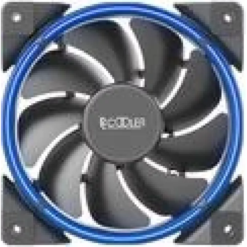 Ventiliatorius PCCOOLER 120 mm mėlynas