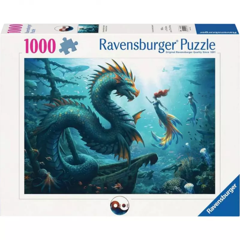Dėlionė Ravensburger Enchanted Depths 1000 dalių, Ravensburger