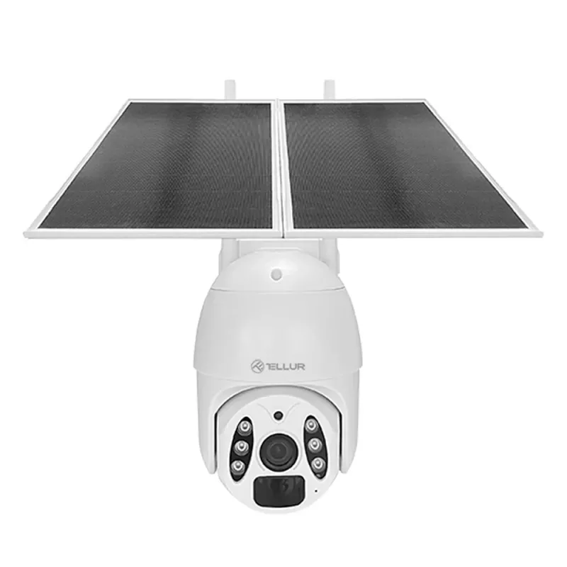 Apsaugos kamera Tellur Smart WiFi Solar Camera P&T 3MP 2K UltraHD