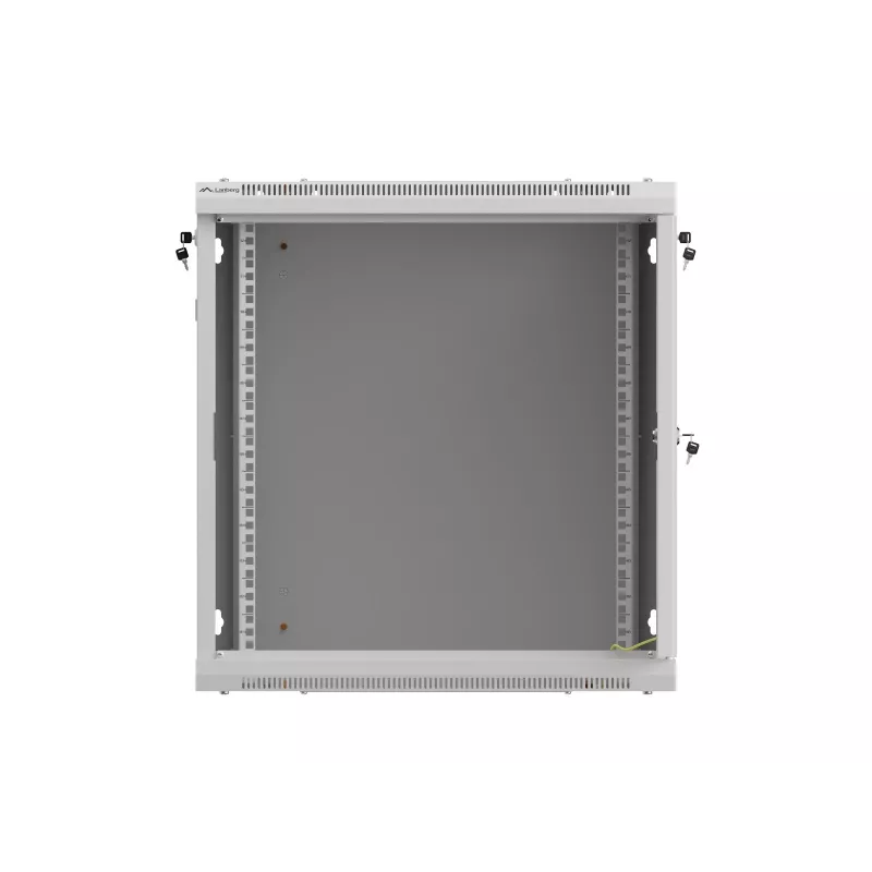 Rack mount cabinet 19 12U 600x600 Pilka