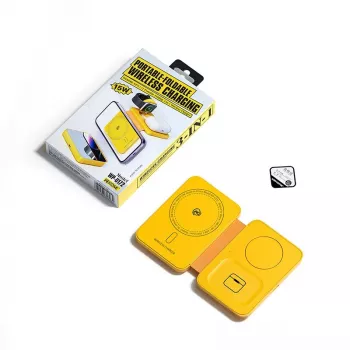 Belaidis 3-in-1 įkroviklis WEKOME MagSafe + veidrodis (belaidis, 3-in-1)