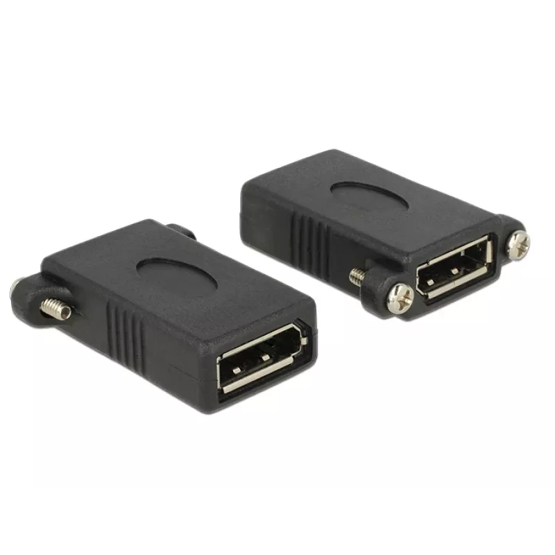 DisplayPort adapteris DeLOCK DisplayPort 1.1 F-F juodas