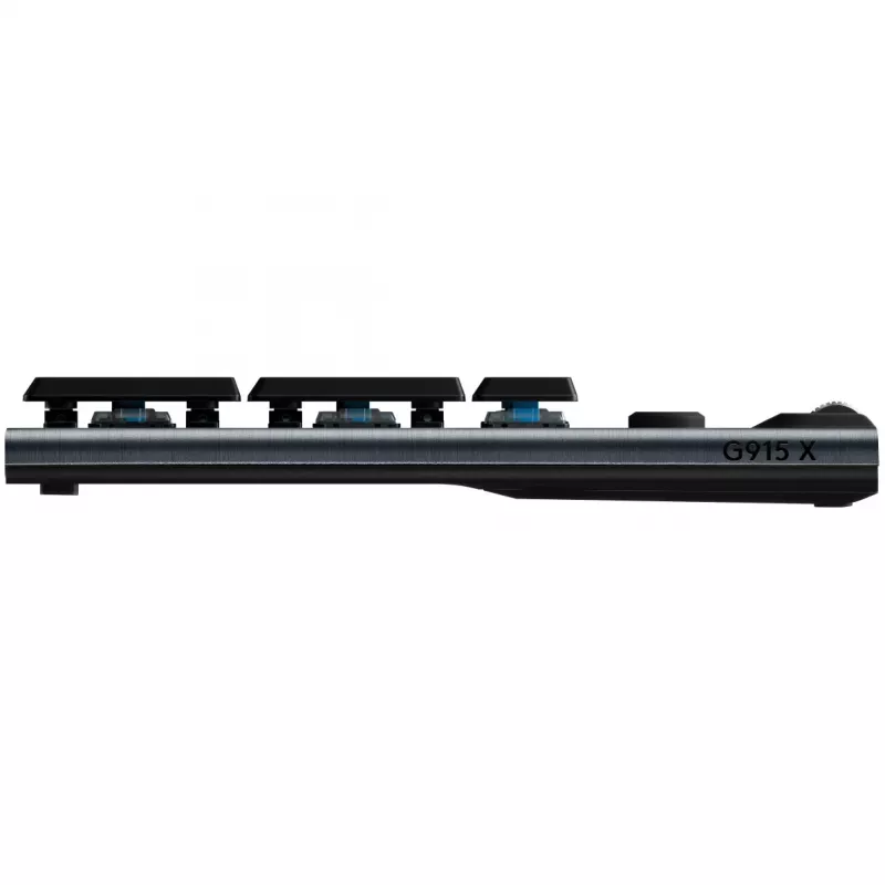 Logitech G G915 X LIGHTSPEED klaviatūra Žaidimų USB RF belaidė Bluetooth QWERTY US International Juoda