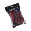 Vidinis maitinimo laidas CableMod CM-PCAB-BKIT-NKCR-3PK-R Carbon Red