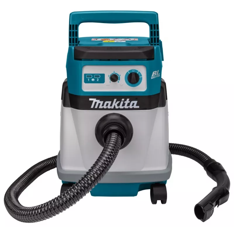 Makita DVC155LZX2 dulkių siurblys 15 L sausam ir šlapiam valymui