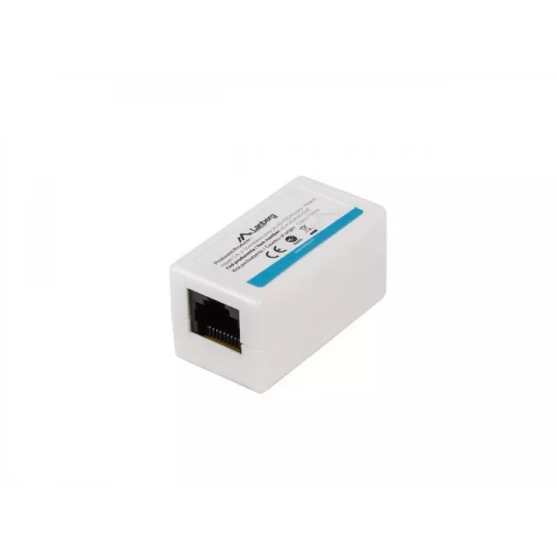 Tinklo šakotuvas LANBERG AD-RJ45-RJ45-OU6 — baltas RJ-45 1 įėjimas į 1 išėjimą