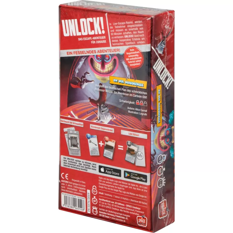 Unlock – In the pelėtrap, vakarėlių žaidimo dėžutė 1B